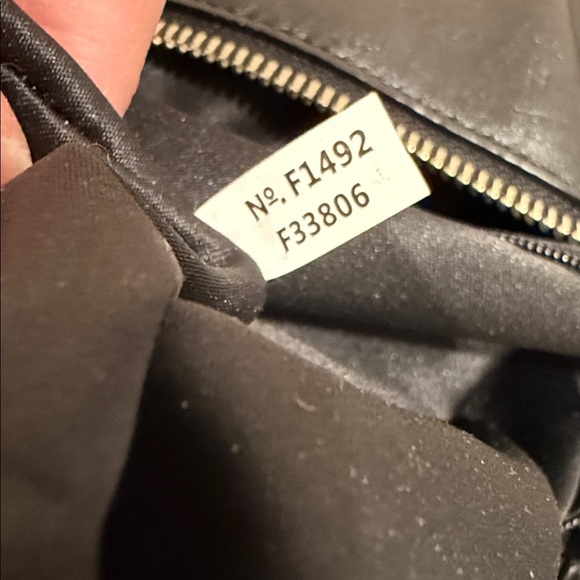 Coach Black Leather Handbag Duffle - Picture 5 of 8